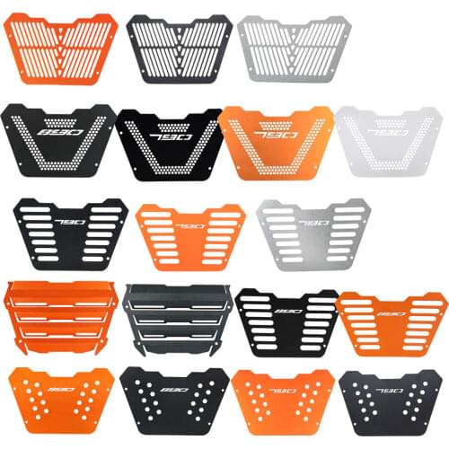 Motorcycle Aluminum Engine Guard Cover Protector Crap Flap Protector FOR 790 Adventure R S 890 ADVENTURE R 790 890 ADV 2020-2021