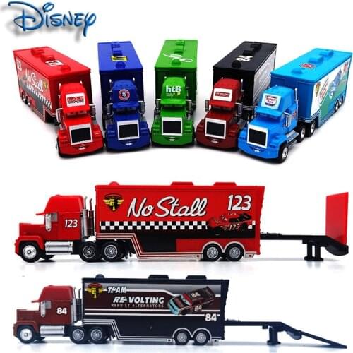 Boutique Disney Pixar Racing 2 3 Toy Lightning 95 McQueen Uncle Mike Truck 1:55 Model Car Childrens Gift Spot Variety Optional