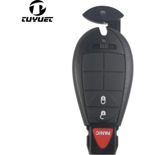 No Chip Spare 3 Buttons Remote Case Smart Key Shell For Chrysler 300 Town & Country Dodge Challenger Charger Durango Journey