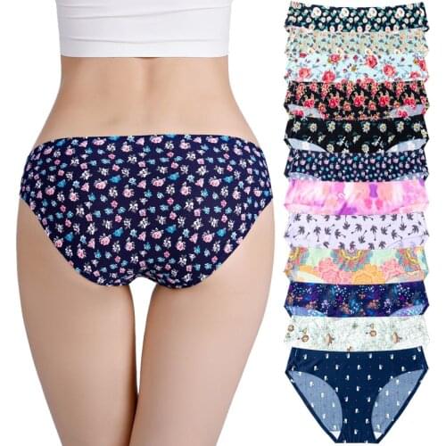 European and American Ventilated Ice Silk Thong All-inclusive Hip Bikini Briefs Womens Plus Size Panties Thongs Women Sexy