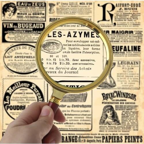 Hot 90mm Handheld 10X Magnifier Magnifying Glass Loupe Reading Jewelry Q84D