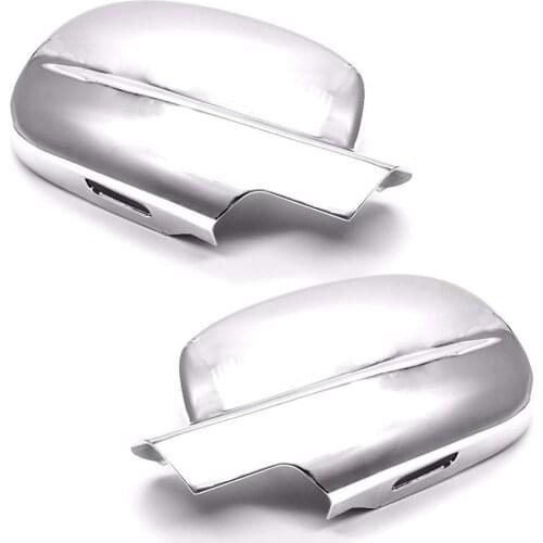 Chrome Side Mirror Cover For 2007-2013 Silverado Suburban Tahoe Avalanche GMC Sierra Cadillac Escalade