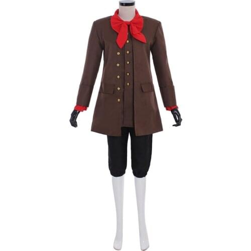 Cosplaydiy Custom Made Beauty and the Beast LeFou Cosplay Costume Adult Mens Boys Fancy Halloween Party Suit L320