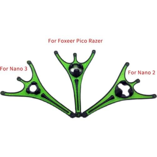 3D Printed TPU Material Camera Mount for Happymodel Mobula Moblite6 for Runcam Nano 3 Nano 2 for Foxeer Pico Razer M7 10mm Lens