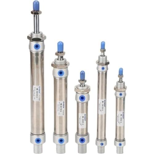 MA16-25-S-CA stainless steel mini cylinder MA series single rod double acting mini cylinder
