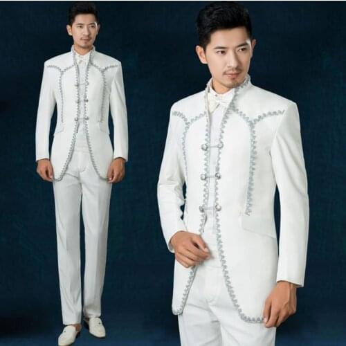 White european court 2020 new arrival men suit mens suits wedding groom men dress suits mens clothing brand suit + pant + tie