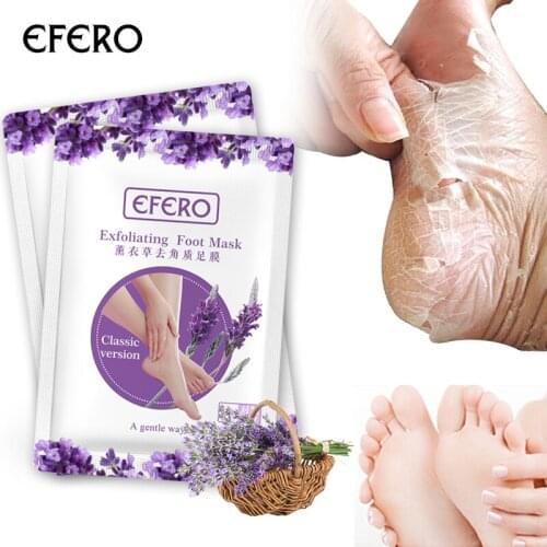1pair=2pcs Baby Foot Mask For Legs Lavender Extract Peeling Dead Skin Exfoliating Mask For Pedicure Socks Foot Peel Mask