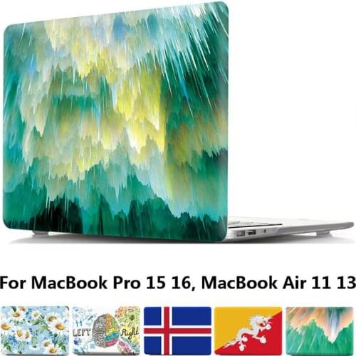 Full Protect Laptop Replace Cover For Macbook Air 11 A1370 A1465 Air 13 A2179 A1466 A1369 A1932 PVC Case For Mac Book Pro 15 16
