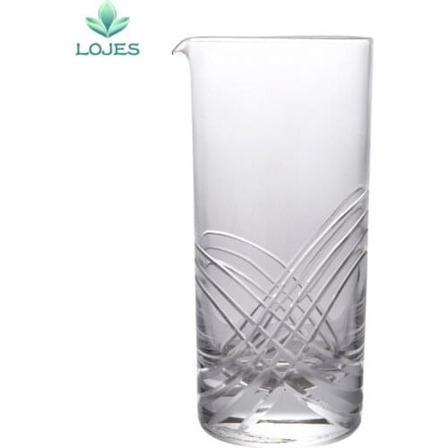 700ml Mixing Cup Bar Glass Tools Cocktail Glasses Drinks Crystal Drink Mixing Cups Professional Cocktails Cups