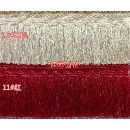 12Yard/Lot 21Colors Curtain Lace Accessories Tassel Fringe Trim DIY Pumpkin Beads crystal bead Drapery Sewing DecorationGRL0081