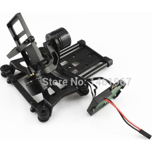 WL V383 two-axis brushless BRACKTS GOPRO head can be mounted aerial mountain dog 3 Hero3 camera
