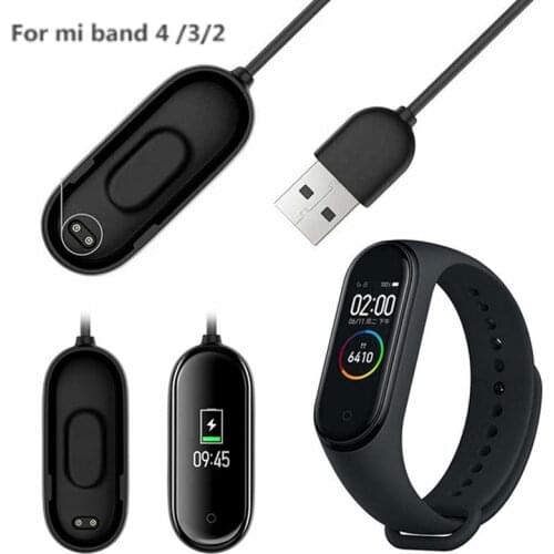 Charger Cable For Xiaomi Mi Band 3 4 Mi Band 3 Smart Wristband Bracelet Miband 2 Charging Cable Band4 USB Charger Adapter Wire