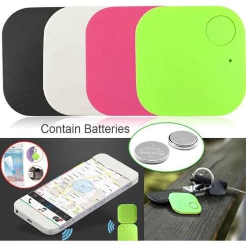 1Pcs Mini Bluetooth 4.0 Tracker Portable Tracking Keychain Device Wireless Smart Tracker Vehicle Anti-lost Locator For Kids Pets