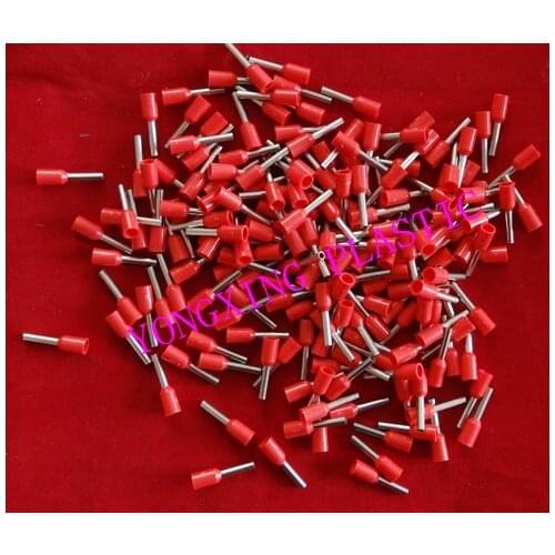 100pcs/lot E0506 Bootlace cooper Ferrules kit set Wire Copper Crimp Connector Insulated Cord Pin End Terminal