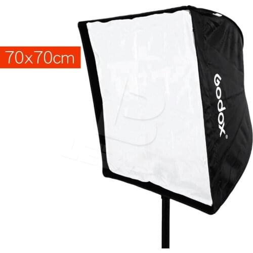 70 x 70cm / 28" * 28" Godox Portable Photo Studio Umbrella Softbox Reflector for Flash Speedlight