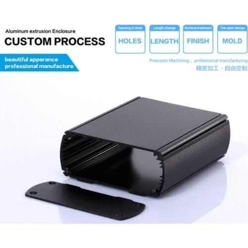 80*35*100/3.15''x1.38''3.93''(wxhxl)mm Aluminum shell PCB Aluminum enclosure electrical heat radiation box custom