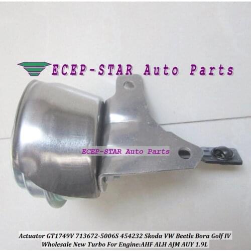 Free Ship Turbo Wastegate Actuator GT1749V 713672-5006S 713672 For AUDI A3 For Seat Leon VW Bora Golf Beetl AHF ALH AUY 1.9L