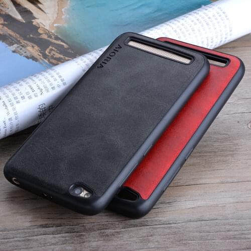 For xiaomi redmi 5a case Luxury Vintage leather Skin cover phone cases for xiaomi redmi 5a funda Business style coque capa