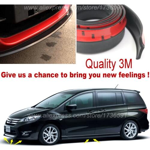 Car Bumper Lip Deflector Lips For Nissan Lafesta B30 B35 / Front Spoiler Skirt For Auto to Car Tuning View / Body Kit / Strip
