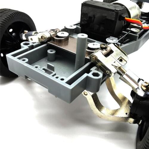 For WPL D12 RC Car Metal Upper Lower Swing Arm Steering Cup Set RC Car Upgrade Kits