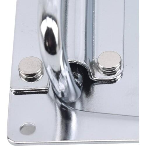 Metal Spring Folding Activity Handle Recessed For Toolbox Suitcases Equipment Cabinet Pull Drawer Knobs Hardware Accessories