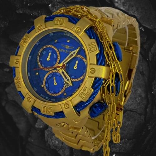 INVICTA Mens Gold Watch