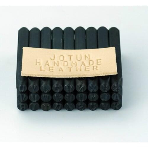 Leather Stamping Steel Metal Numbers& Letters Set Kit Tool Embossing Stamp Carving die Punch Stamp Stamping Case Leather Craft