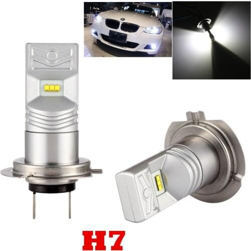 2Pcs 80W H7 LED Bulb 12V~24V For PhilipsZES led chips Car Fog Light White Driving Lamps lighting Sourcing Lampochka Bombillas