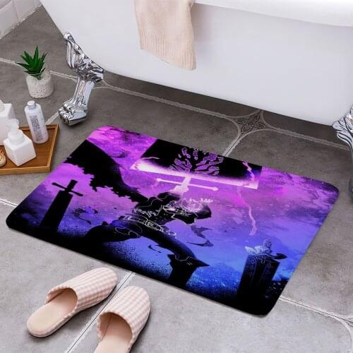 Soul of the Magic Knight 3D Print Doormats Rectangle Non-Slip DoorMat Bedroom Kitchen Entrance Print Door rugs Dropshipping