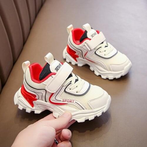 New Children Running Sneakers Big Boys Girls Casual Walking Shoes Kids Sport Shoes Baby Breathable Mesh Tenis Sneakers For Boys