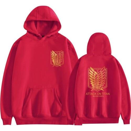 Anime Attack on Titan Investigation Corps Mikasa Allen Wings of Freedom Two-dimensional Peripheral Jacket Hooded Sweatshirt