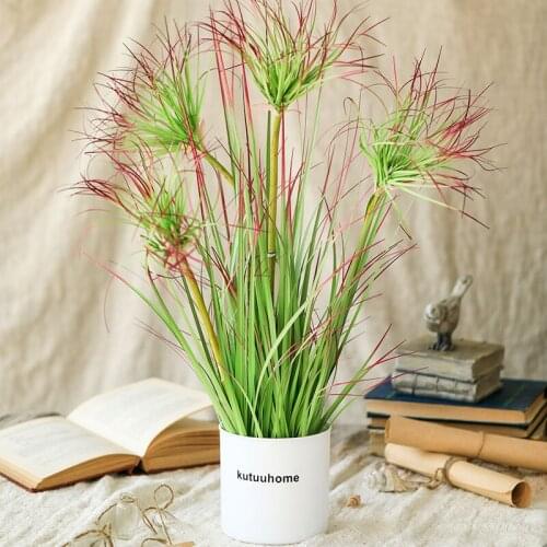 Kutuuhome Artificial Flowers Plants Home Decoration Artificial Plants Flowers Desktop Decoration Environmental Embellishment