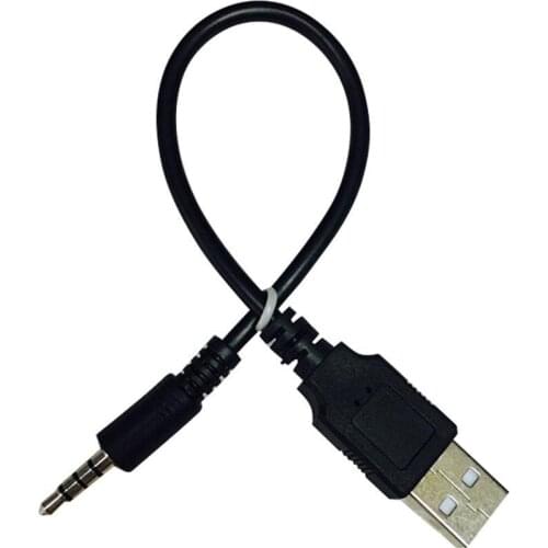 Multifunction 3.5mm Male to USB AUX Jack Audio Cable Charge Adapter Cord Wire for Car MP3 Computer office supplies