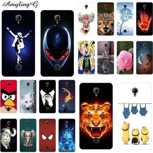 Cover Cute Animal Cat Printing Case For BLU R1 HD / WiKo U FEEL Ufeel Cover Relief Cartoon Design Soft Silicone Funda Skin Coque