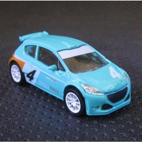 N orev 1:64 Peu geot 208 T16 super car boutique alloy car toys for children kids toys Model gift bulk