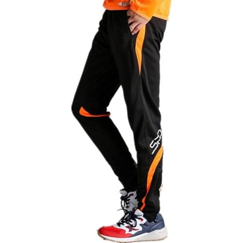 New Professional Kids Soccer Football Training Skinny Pants Child Boys Sports Running Pants Jogging Slim Leg Tracksuit Trousers
