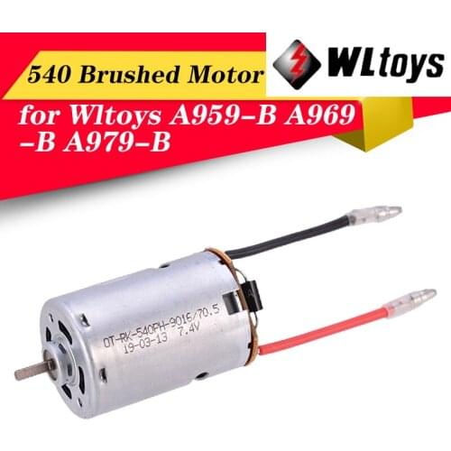 7.4V 540 Electric Brushed Motor A959-B-13 Original Spare Parts For WL A959-B/A969-B/A979-B RC Car Accessories