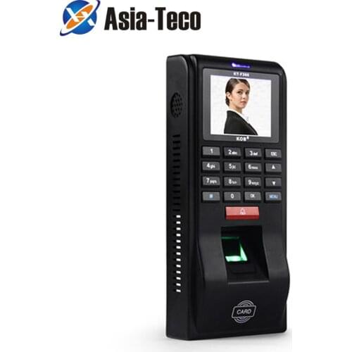 TFT Screen Linux System Standalone IC Card Reader TCP/IP Communication Fingerprint Access Control System