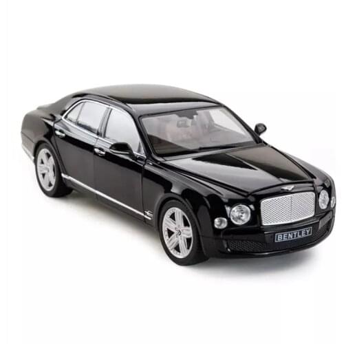 1:18 Starlight Bingli Moushan Alloy Static Car Model 6 Places Can Open Collection Gifts To Watch Childrens Toys Black