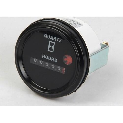 Time Counter Hourmeter LY-748 DC12-36V AC/DC10-80V For Car Marine Boat Tractor Engine