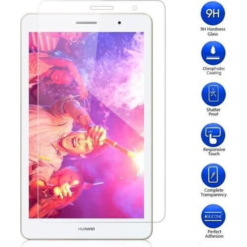 Screen Protector for Huawei Mediapad T3 8 Inch Tempered Glass Clear 9H Hardness Screen Protector for Huawei T3 8 KOB-L09 KOB-W09