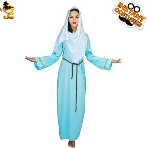 Women Roleplay Nun Costume Halloween Fancy Dress Adult Cosplay Priest Dress Clothing Christmas Female Career Performance Outfits
