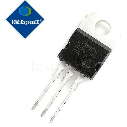 100PCS L7809CV TO220 L7809 TO-220 7809 LM7809 MC7809 stabilivolt voltage-regulator tube In Stock