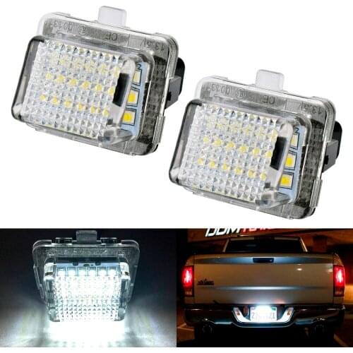 2PCS 12V 18 SMD Car LED License Number Plate Light Lamp For Mercedes/Benz W204 W221 W212 W216
