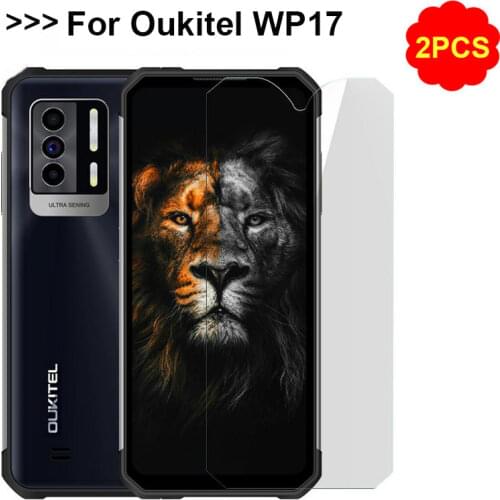 2PCS OUKITEL K10 Tempered Glass For OUKITEL K10 6.0 inch Screen Protector 9H 2.5D Explosion-proof LCD Film For OUKITEL K10 4G
