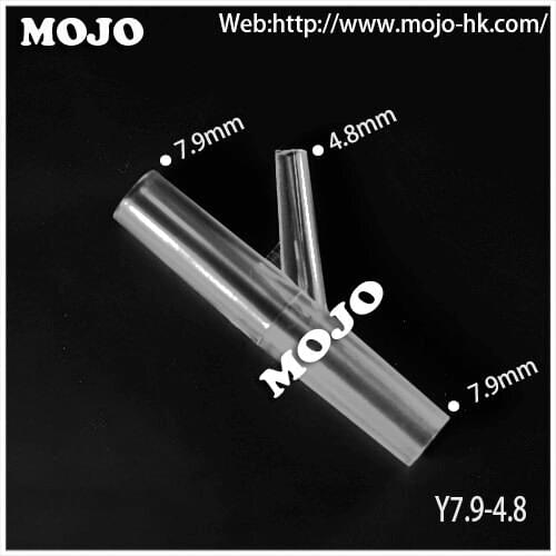 2020 Free shipping!! MJ-Y7.9-4.8 Special Y type barbed three connectors for 4.8mm to 7.9 mm(20pcs/lots)