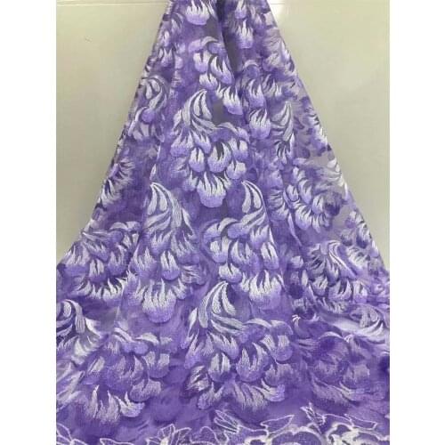 5yards/piece 9 Colors embroidery afric lace fabric wedding party dress DIY women tulle lace dress for evening dresses