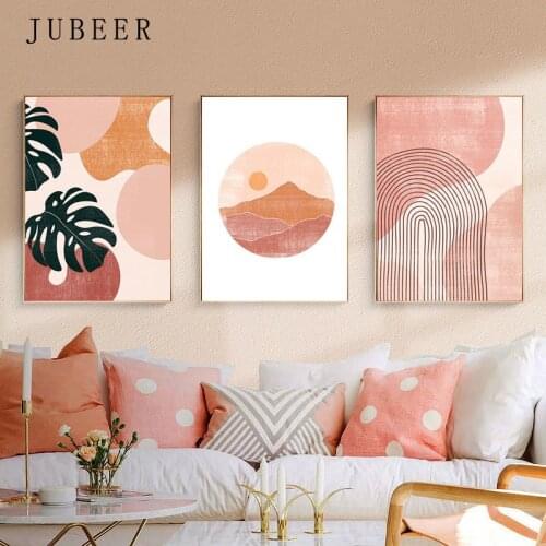 Abstract Leaf Bedroom Decoration Pictures Wall Art Landscape Canvas Painting for Living Room Decoration Paintings Wall Decor Art