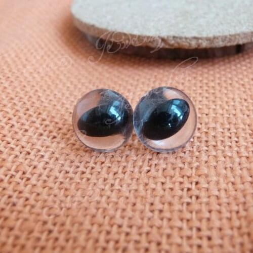 90pcs 16mmm clear cat eyes plastic toy safety eyes with washer for DIY accessories
