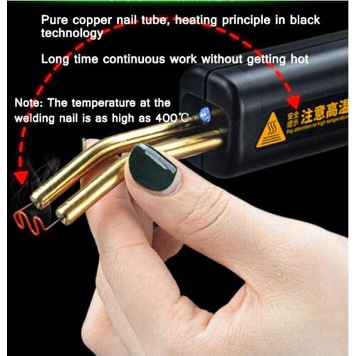 LK-702 Car Bumper Sheet Metal Cracking Repair Tool Crack Repair Welding Nail Machine Welding Tool Hand Can Press Nail Root 220V